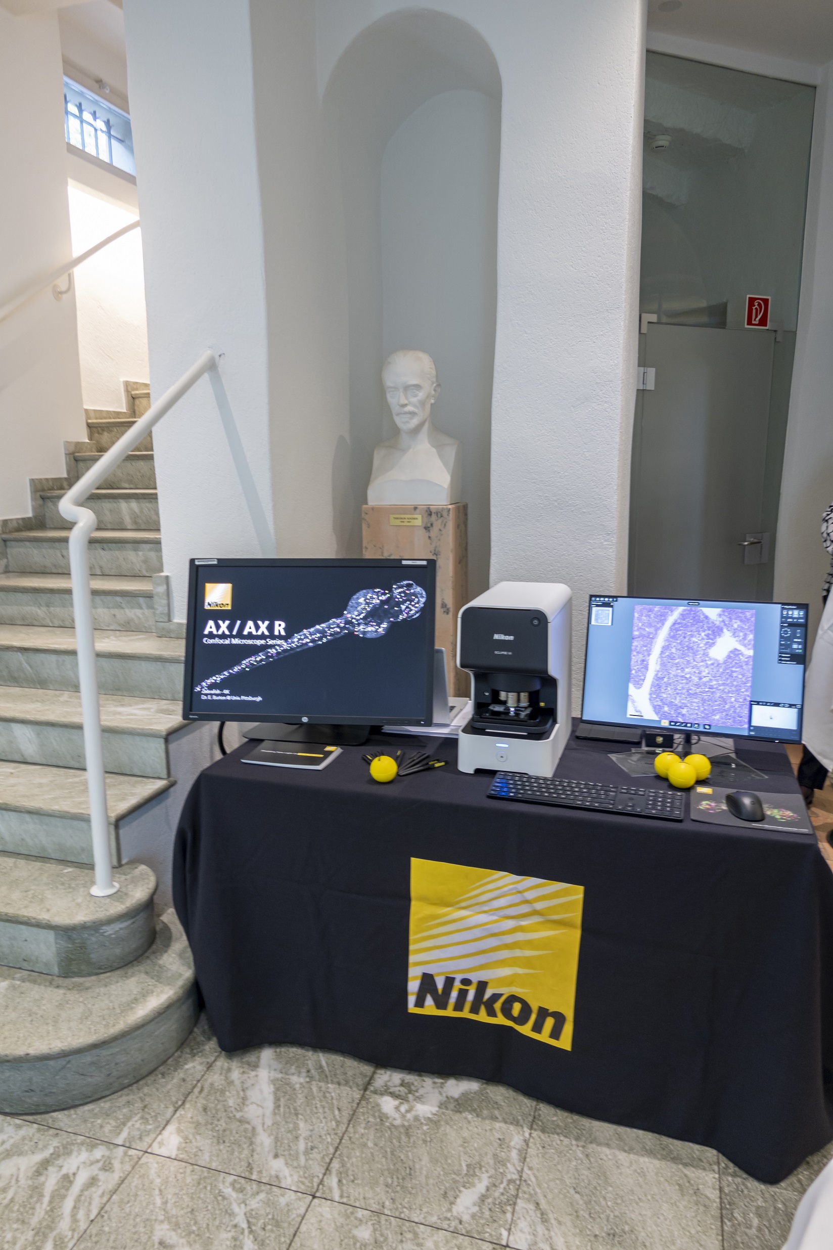 Nikon booth at SCRM Annual Meeting 2023